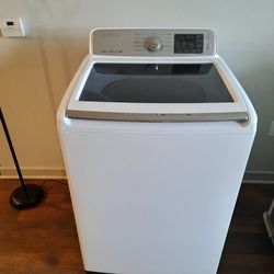 Samsung 5.0 Cu Ft Top Load Washer And 7.4 CuFt Electric Dryer