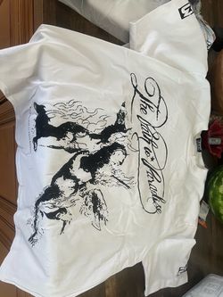 White hellstar tee