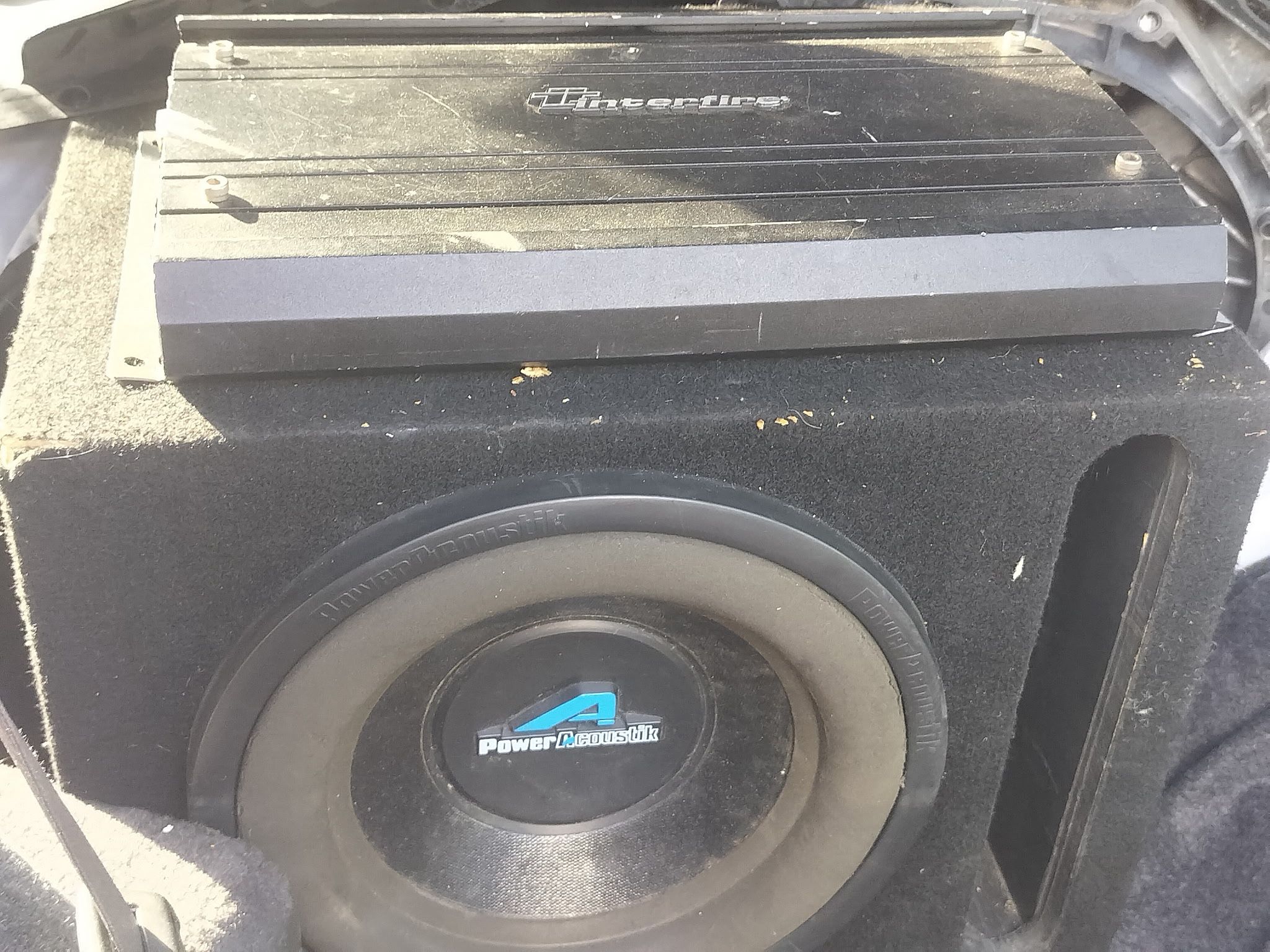 INTERFIRE (Ib 2900b ) 2ch 1800watt Amplifier , power acoustik