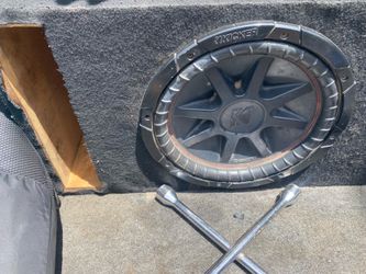 12 “ kicker comp vr work great don’t  need it no more  I upgrade