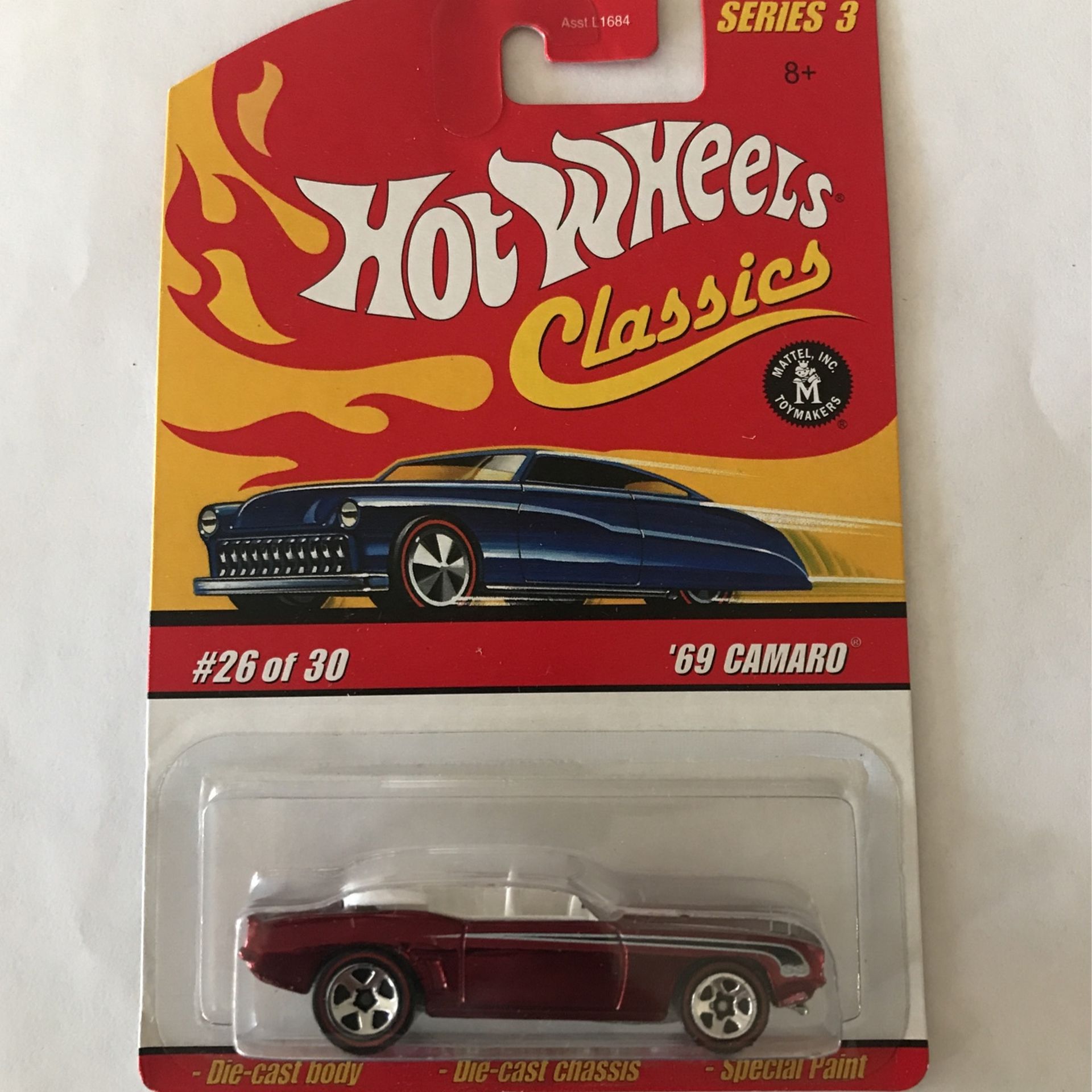 Hot Wheels Classic 69 Camaro