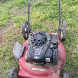 Murray Push Mower With Side Discharge Works Good Needs Safety Cable The Old One Is Sticking 