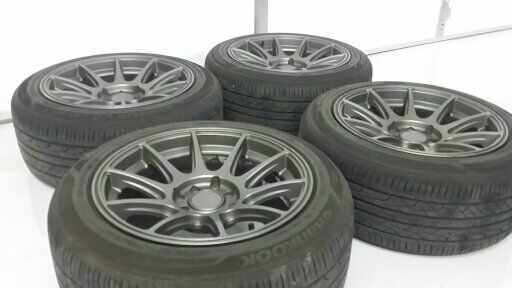 15x8.25 wheels (4-lug) and 205/50/15 tires for Miata & others