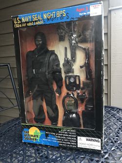 US NAVY SEAL NIGHT OPT 12” ACTION FIGURE NEW