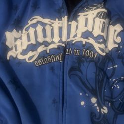 south pole zipup vintage