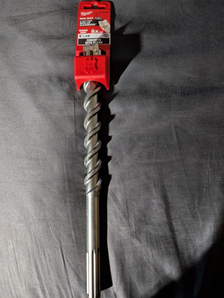 Milwaukee 1"*13" Concrete Whit Rebar
