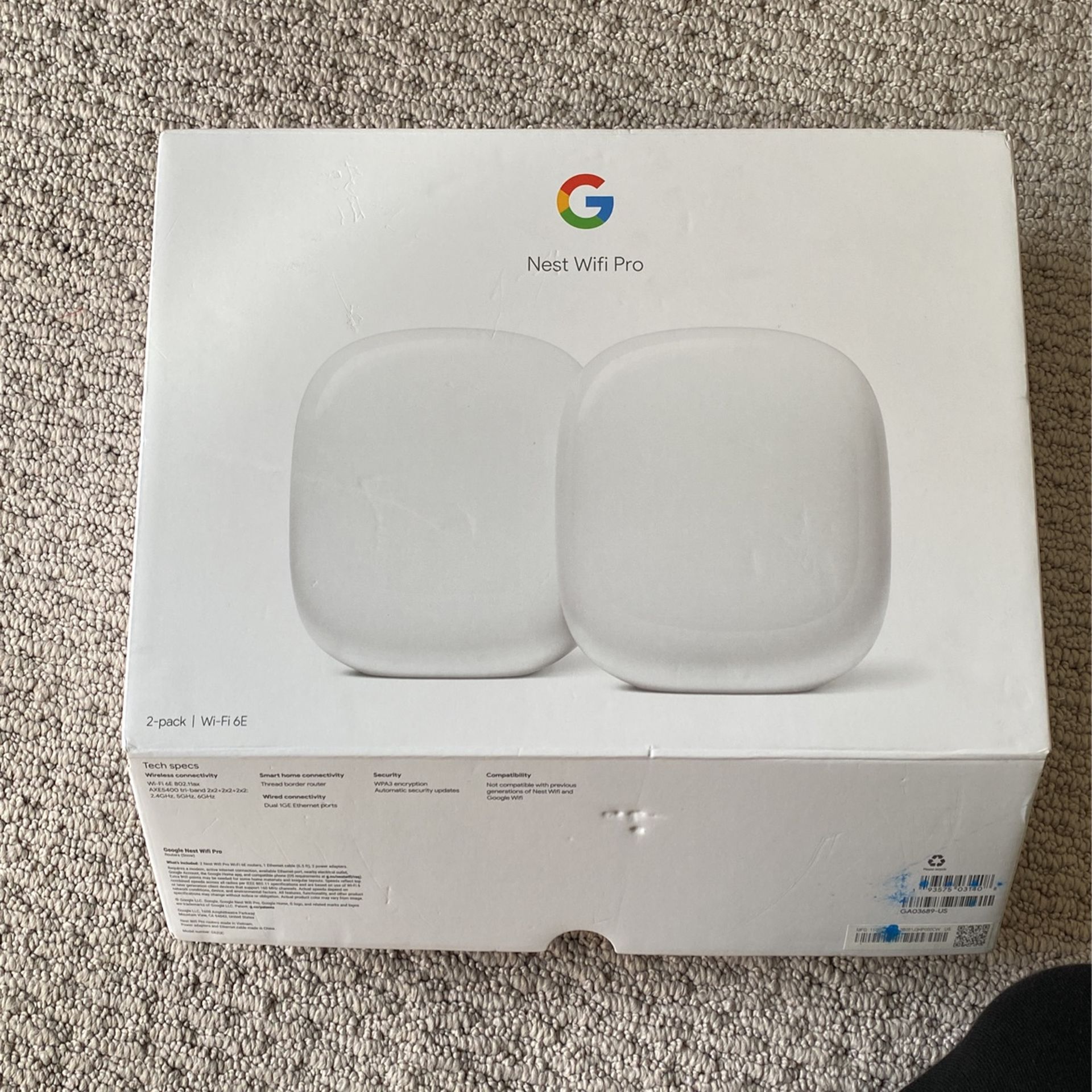 Google Nest Pro Wi-Fi Routers