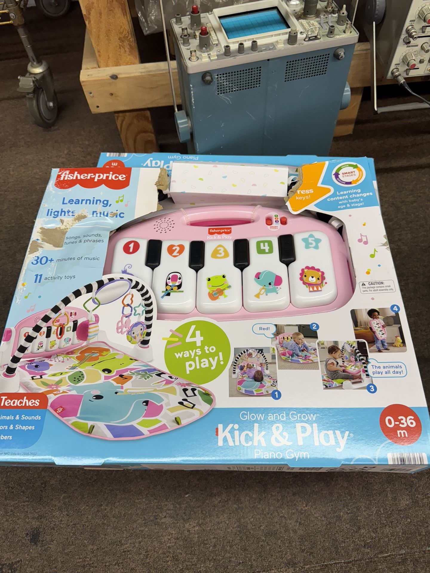 Kick & Play Piano Gym ( Price For All, 2 Pcs.Not Perfect)
