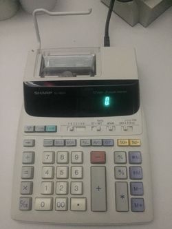 Sharp EL-1801V1 12Digit printing calculator
