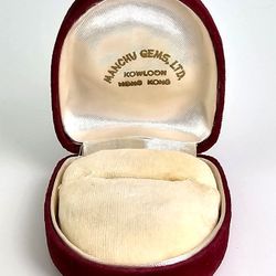 Vintage Manchu Gems Jewelry Box, Kowloon Hong Kong