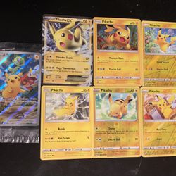 Pikachu pokemon cards