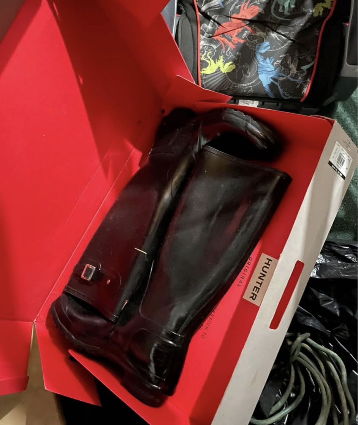 Tall Hunter Rain Boots