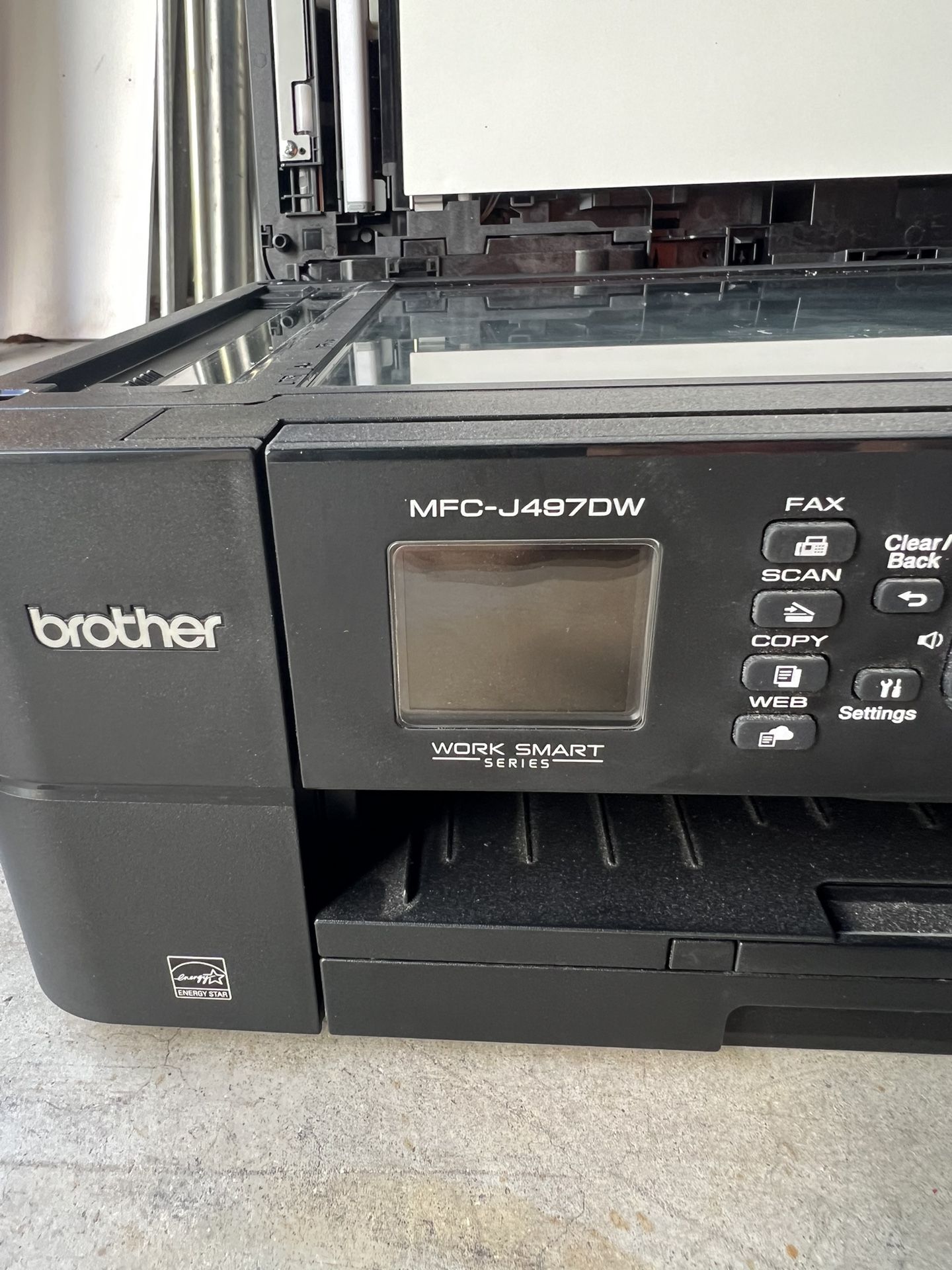 Used Brother MFC-J497DW Multifunction Inkjet Printer