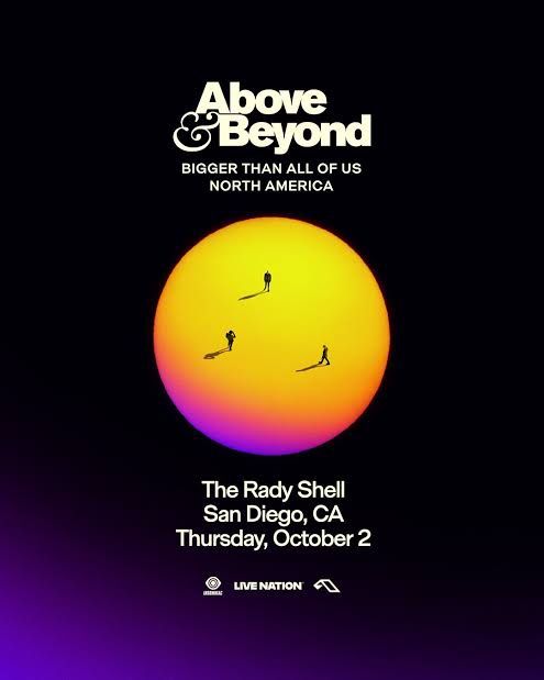 Above & Beyond at the Rady Shell