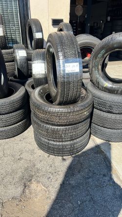 265/70/16 Firestone Set Of 4 Tires 95% life Installed And Balanced Set De 4 Llantas Como Nuevas Instaladas Y Balanceadas