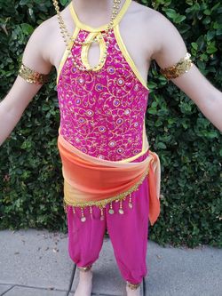 Girls "genie" dance costume