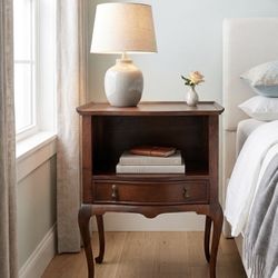 Beautifully refinished mahogany nightstand