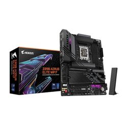 GIGABYTE Z890 AORUS ELITE WIFI7 Ultra Core (Series 2) LGA 1851, ATX, DDR5, 4x M.2, PCIe 5.0, Thunderbolt 4, WIFI7, 2.5GbE LAN, EZ-Latch