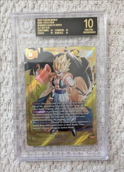 Dragon Ball Fusion World FB09-122 Gogeta BGS 10 Black Label