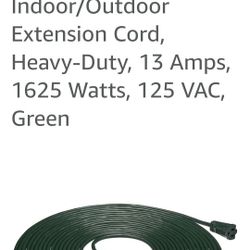 50 Ft 3 Prong Indoor/Outdoor Extension Cord