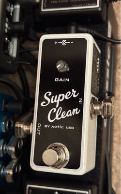 Xotic Super Clean Buffer Mini Buffer Pedal