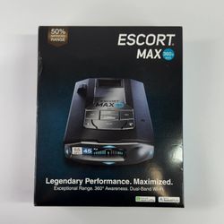New In Box Escort Max 360C MKII Radar Detector