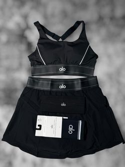 Black Alo 2 piece set