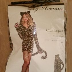 Halloween costume cozy Leopard