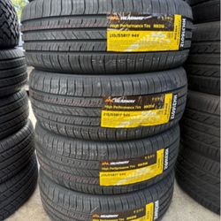 215/55/17 New Set Of Tires 