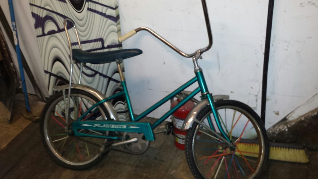 Vintage Columbia Playbike muscle bike with banana seat 1960's