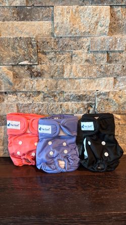 Pet Soft Washable Reusable Dog Diaper Size Small