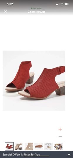 Clarks Collection Leather Heeled Sandals