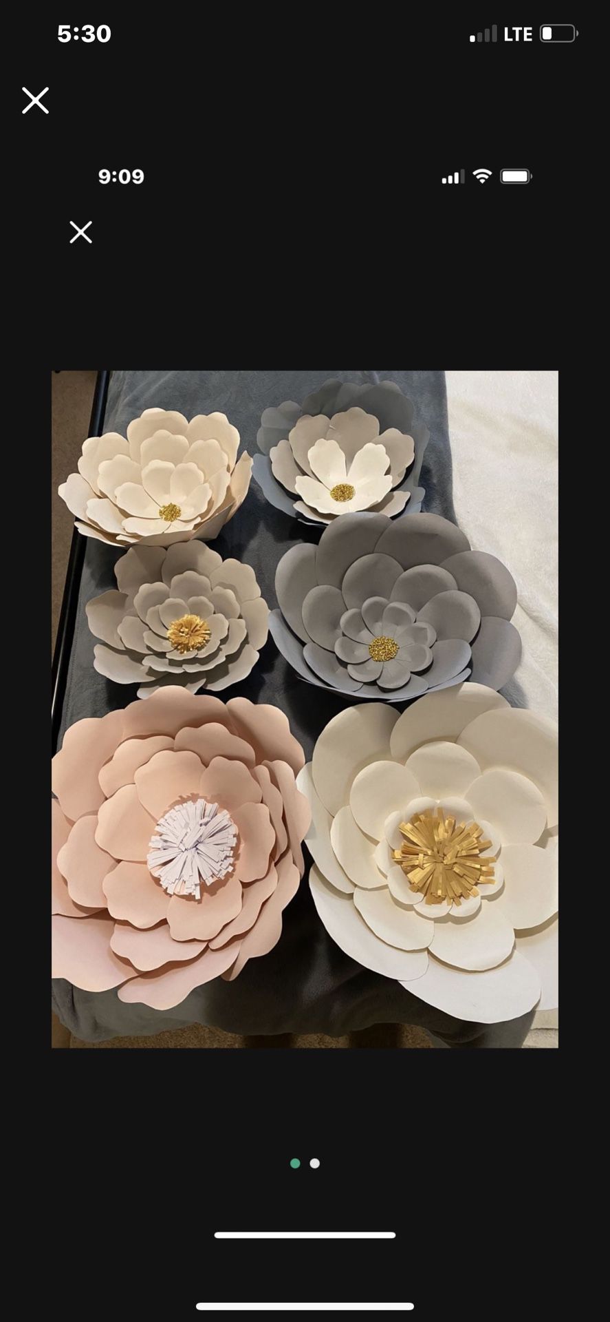 Flowers Big For Parties Or Wall Decor 