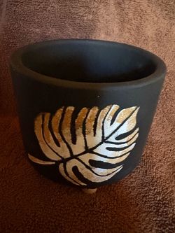 Small concrete planters