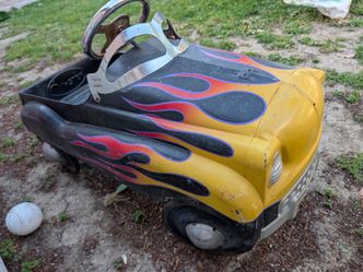 Push Pedal Hot Rod classic Car kids