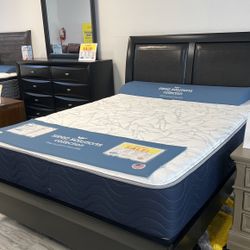 BEAUTIFUL BLACK EMILY MERLOT QUEEN BED SET!$799!*SAME DAY DELIVERY*NO CREDIT NEEDED*EASY FINANCING*HUGE SALE*