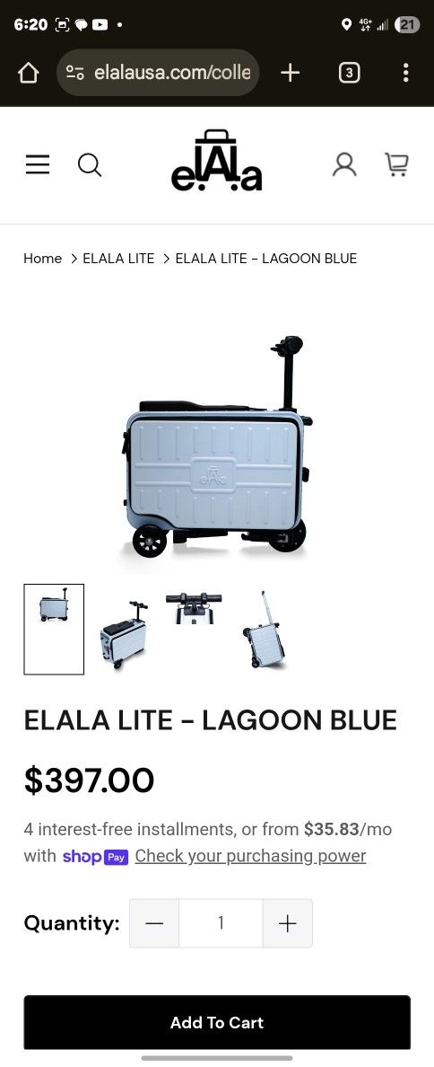 Electric Riding Suitcase