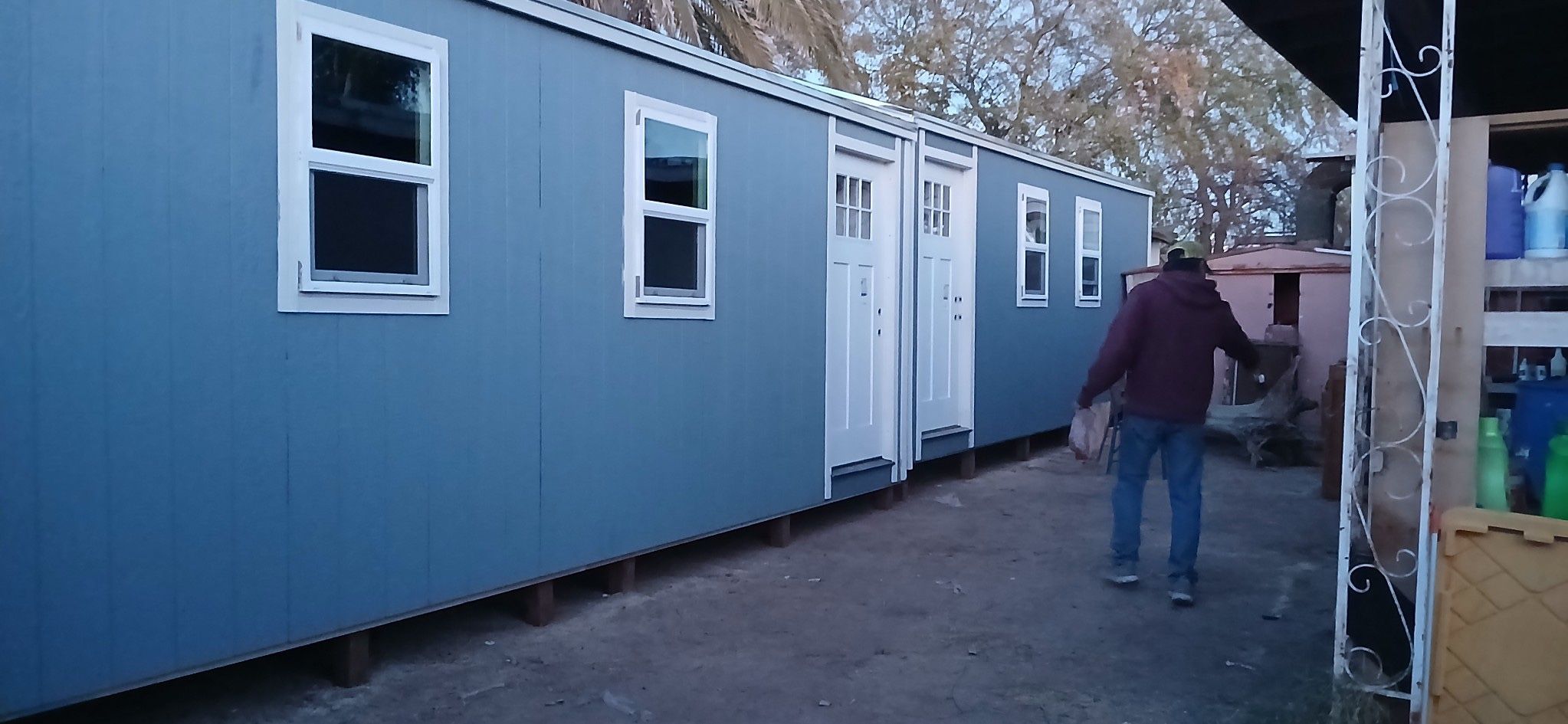 2 - 12x20x10 Sheds In 2 Days