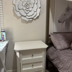 Simply Shabby Chic Set: dresser And  2 nightstands 