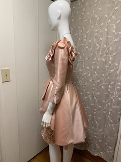 LAN TING Bride Dress  Size  4 Color Peach  Thumbnail