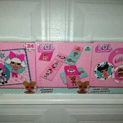 Lol Surprise Jumbo Cards Dominoes And Puzzle