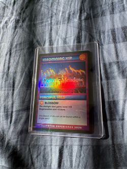 EDCLV 2026 cosmic meadow trading card