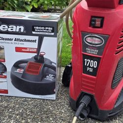 Pressure Washer and Floor Cleaner Attachment