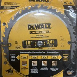 DeWalt Construction Saw Blade
