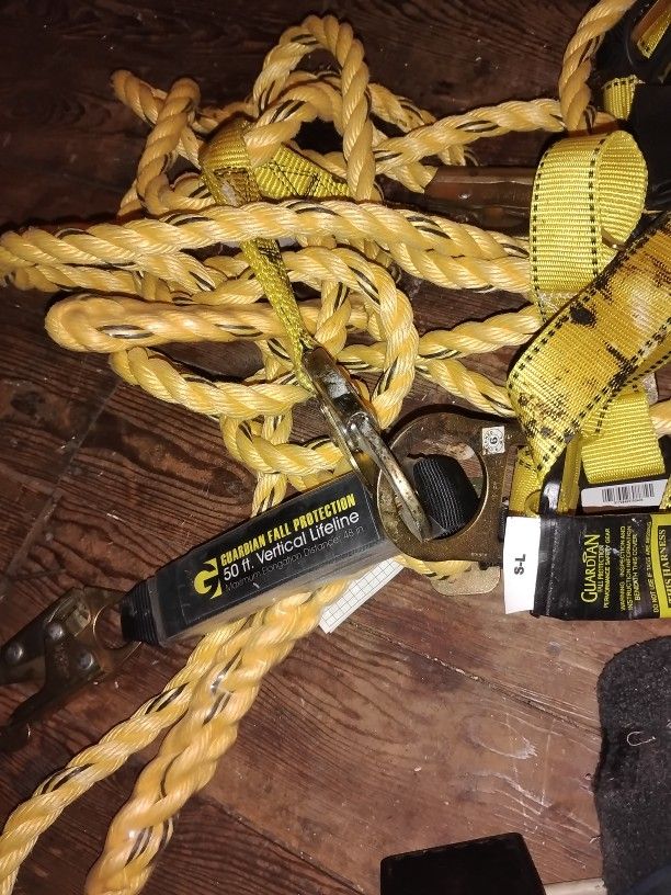 Guardian Fall Protection 50 Ft Vertical Lifeline