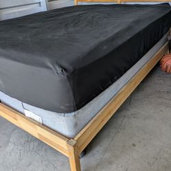 IKEA Queen Bed Frame Wood 