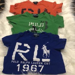 Ralph Lauren shirts size 4 Boy