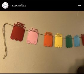 Papel picado month banner