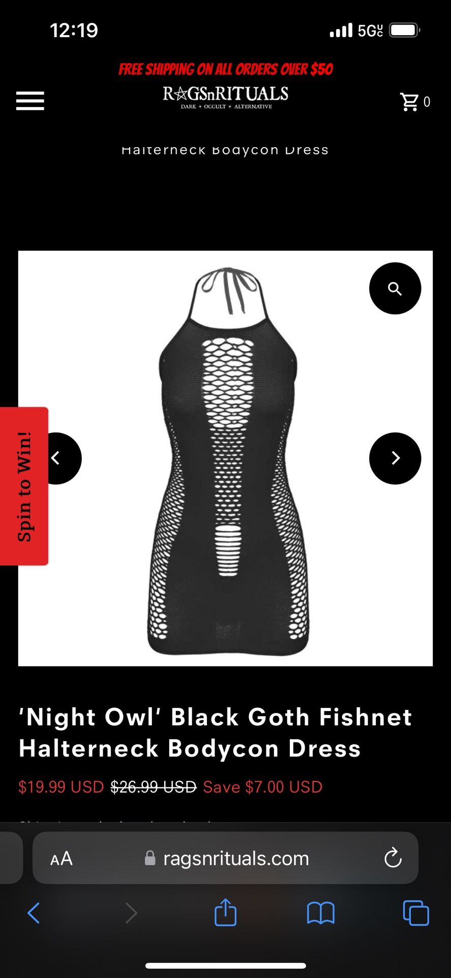 Black Fishnet Halter Bodycon Mini Dress 🖤 (rave /rave Wear/ Festival/beyond/)