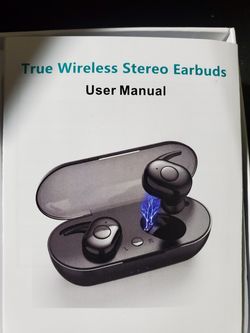TRUE WIRELESS STEREO EARBUDS